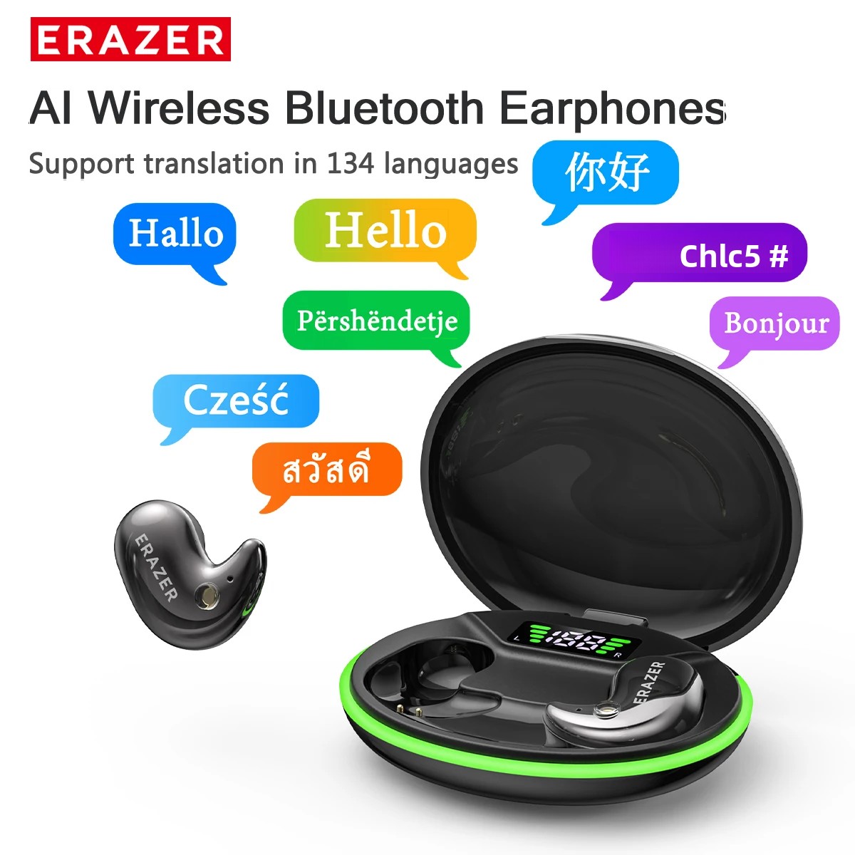 Home Cinema Wireless - EARZER XF58 인이어 블루투스 헤드폰 마이크
