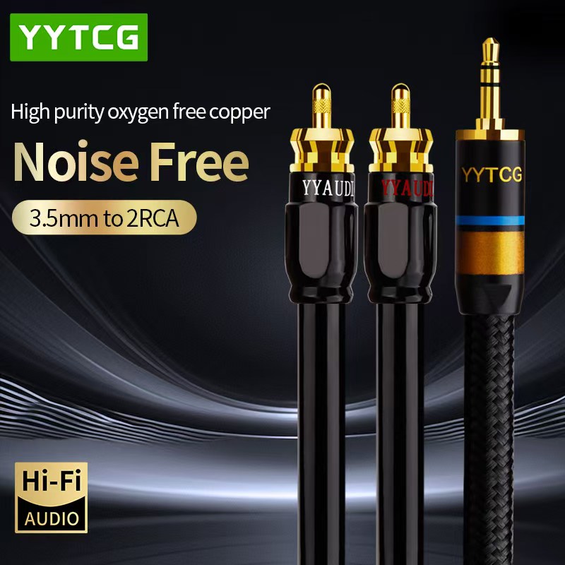 YYTCG RCA 케이블 HiFi 스테레오 3.5mm  - Home Cinema Tv 리뷰 및 가격