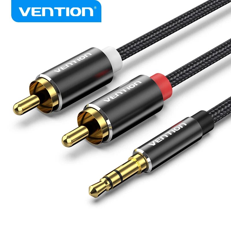 Vention RCA 케이블 3.5mm ~ 2RCA 분 - Home Cinema Tv 리뷰 및 가격