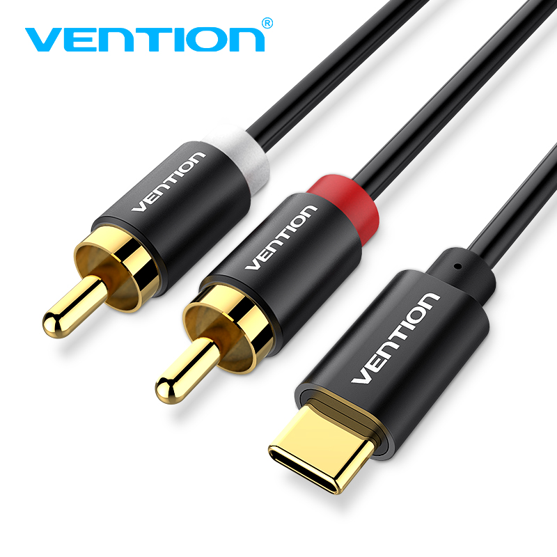 USB C RCA 오디오 케이블 유형-C ~ 2 RCA - Home Cinema Tv 리뷰 및 가격